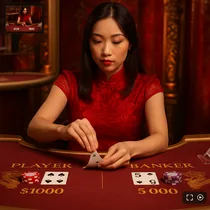 Copenhagen Casino - Live Baccarat - Interaktivt spil med chat